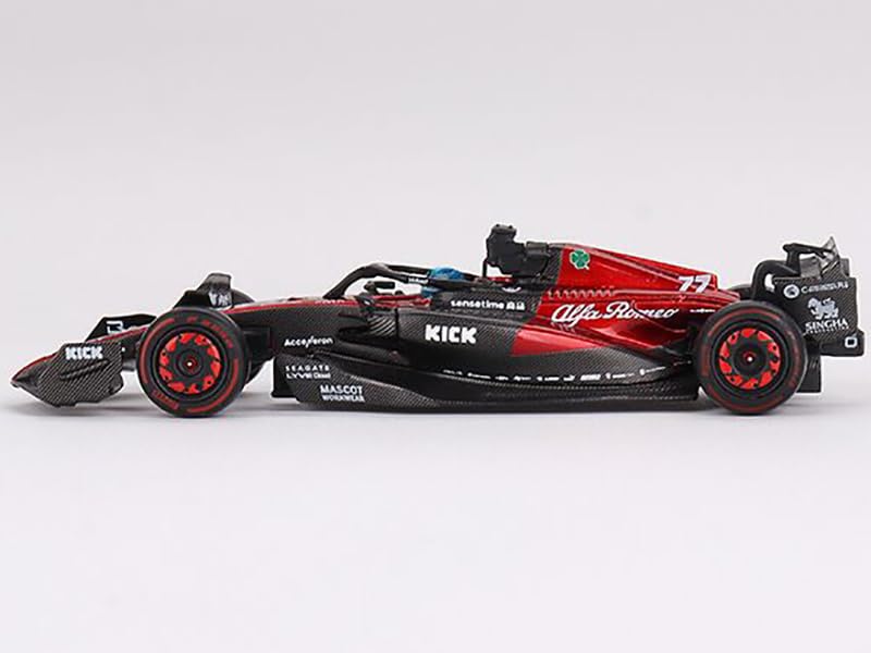 ミニチャンプス アルファ ロメオ C43 #77 2023 1/18 Amazon.com: C43#77 Valtteri Bottas F1 Team Kick F1 Australian GP